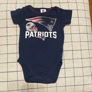 New England Patriots Size 0 to 3 month Onesie